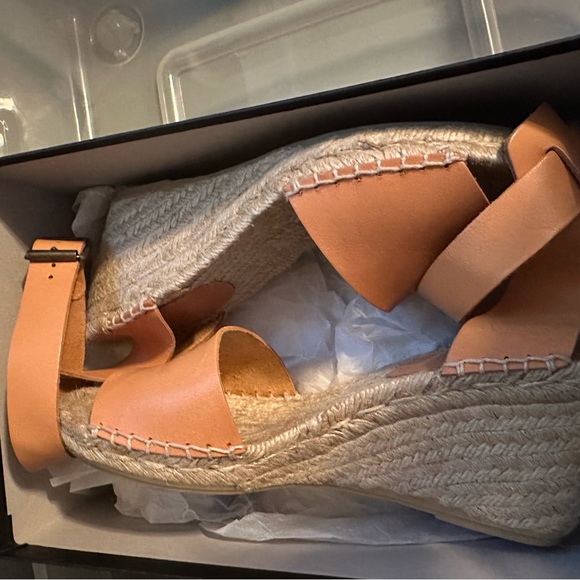 SPRING! Jcrew Corsica, espadrille, wedge, new in box, size 9, dusty cypress - Picture 6 of 8